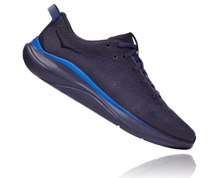 Chaussure Running Hoka One One Hupana Flow Homme - Bleu Marine - ECN-579061